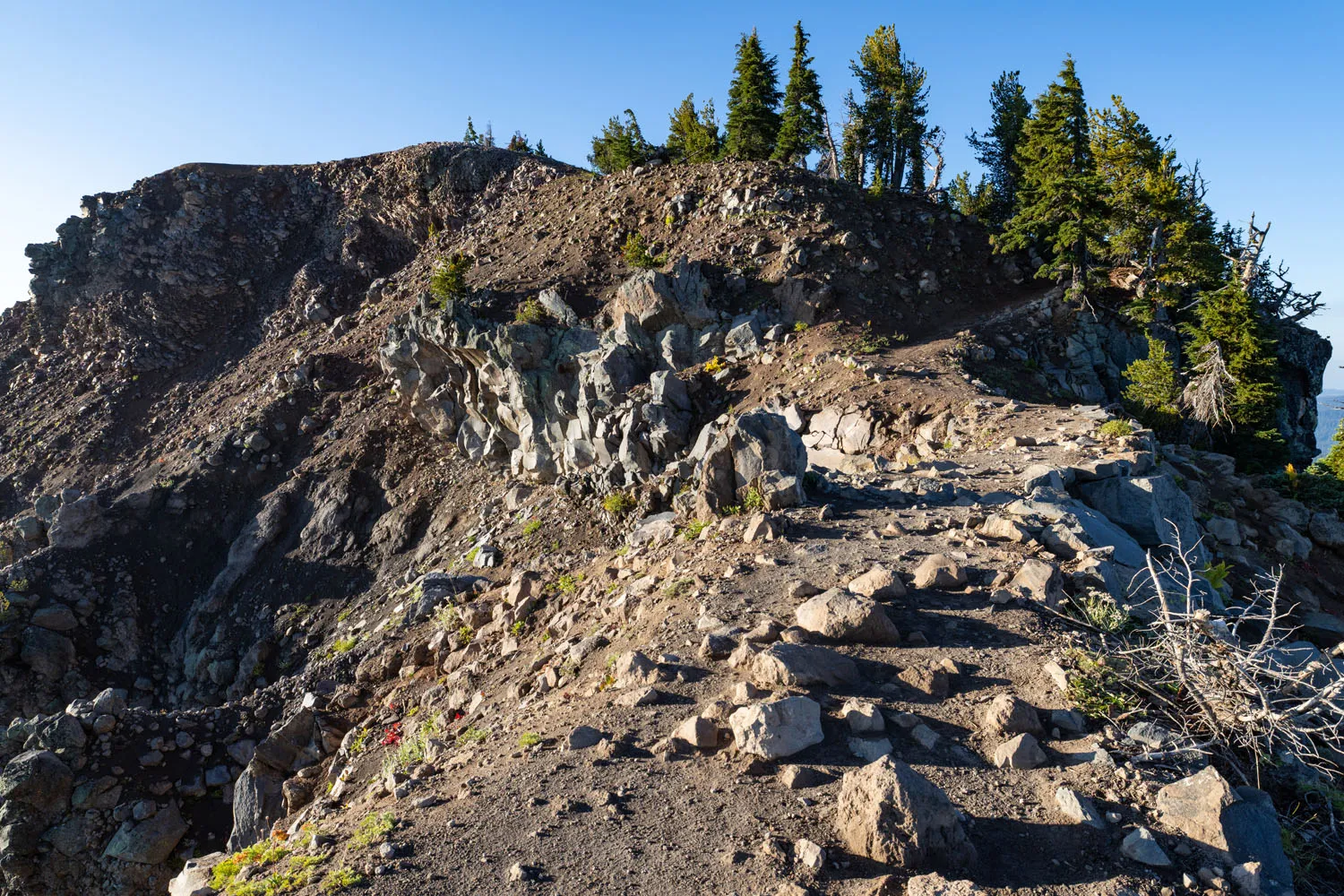 Almost at Top Garfield Peak