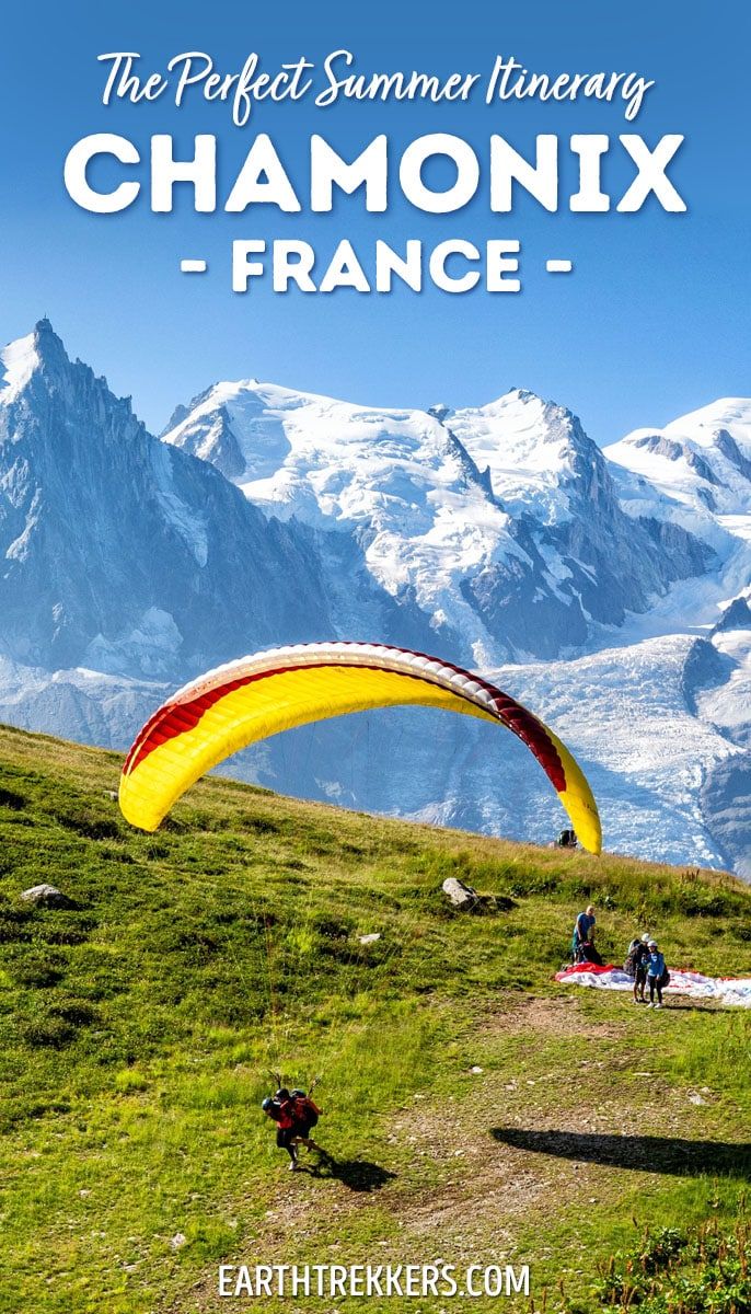 Plan the perfect Chamonix, France itinerary, from 1 to 5 days. Top things to do in Chamonix include Aiguille du Midi, Lac Blanc, the Grand Balcon Nord Trail, Argentiere Glacier, the Brevent Cable Car, the ice cave, and Tramway du Mont Blanc.