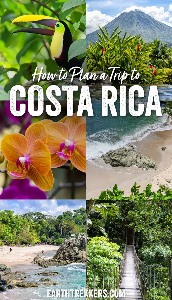 Costa Rica Travel Guide. Visit the top spots in Costa Rica: Manuel Antonio, La Fortuna, Monteverde Cloud Forest, Corcovado, Rio Celeste, Uvita, Poas Volcano.