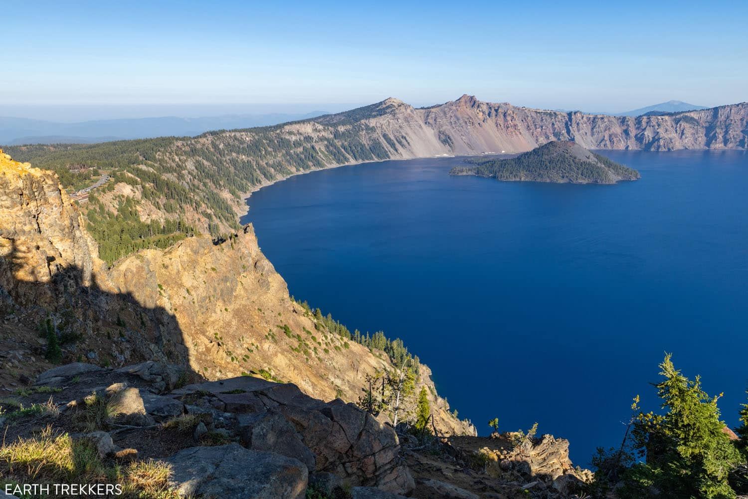 Crater Lake Panoramic View