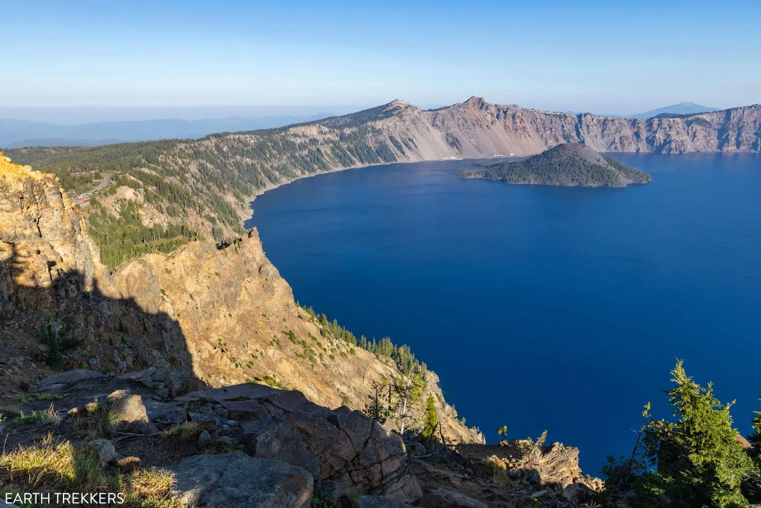 Crater Lake Panoramic View