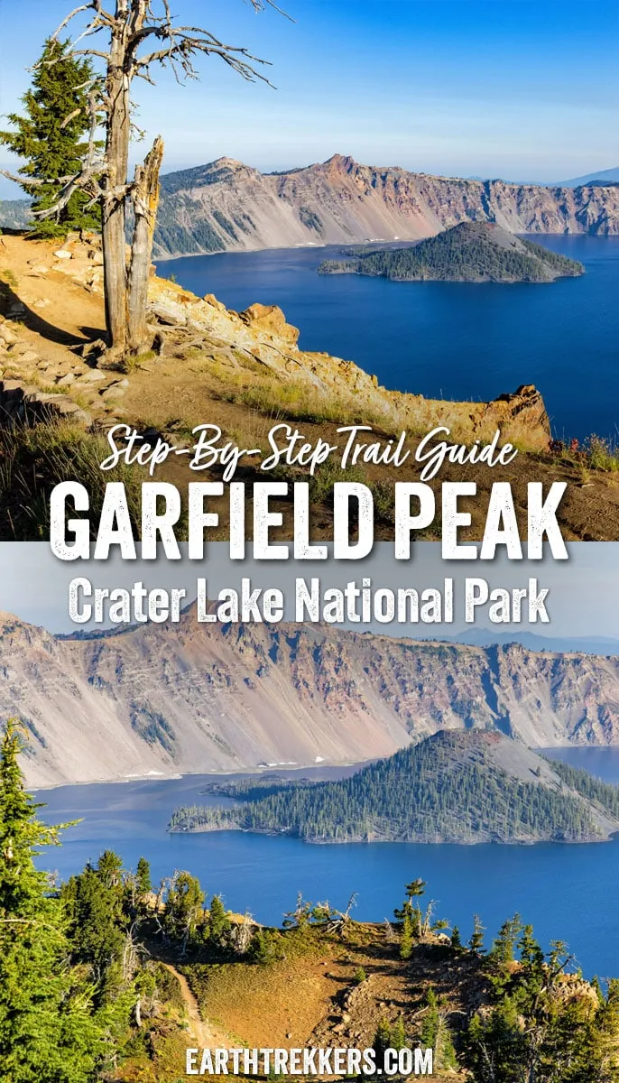 The Garfield Peak Trail is one of the best hikes in Crater Lake. Here's exactly how to do it, with a map, photos, and elevation profile.