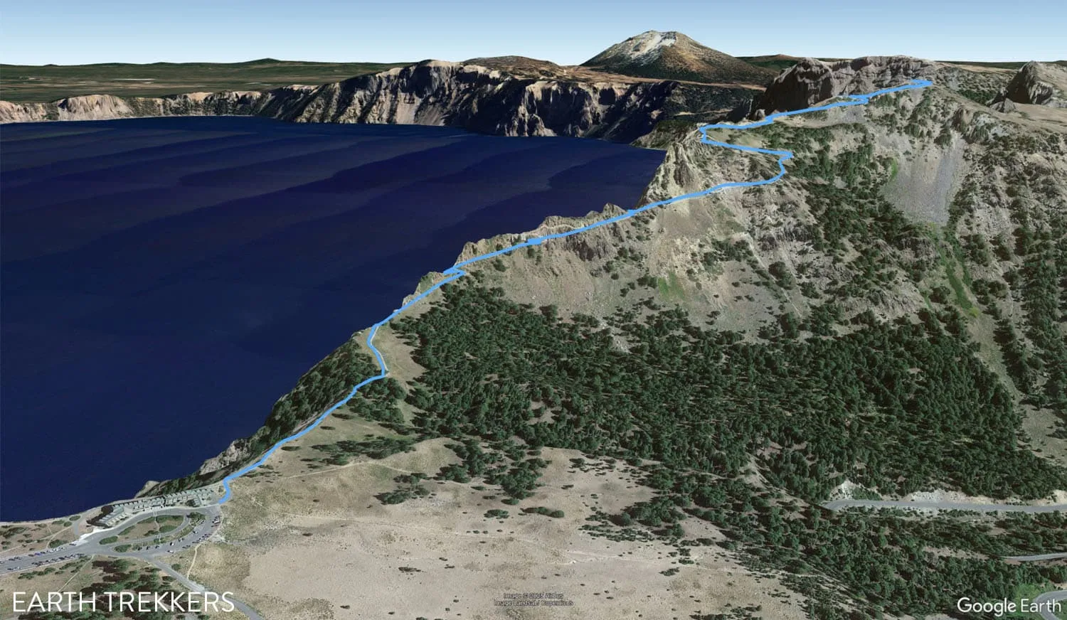Garfield Peak Hike Map