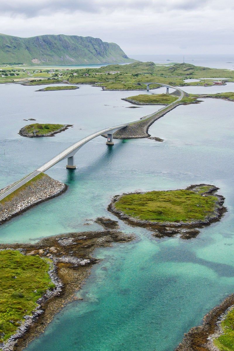 Lofoten Islands Drone Photo