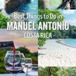 Best things to do in Manuel Antonio, Costa Rica. Best beaches, ziplining tours, night tours and how to day trip to Marino Ballena National Park and Nauyaca Waterfall.