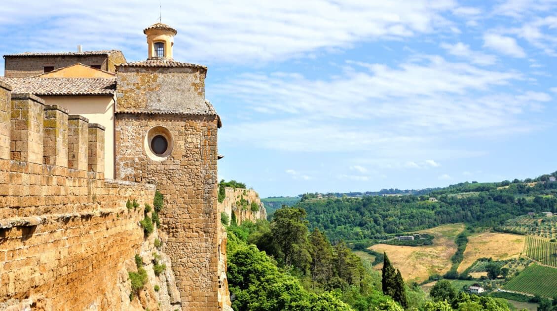 Orvieto Italy in Summer