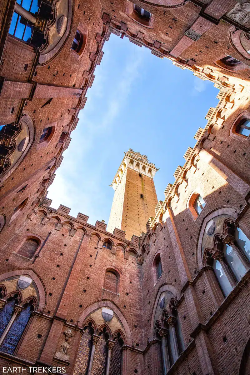 Palazzo Pubblico Courtyard Siena