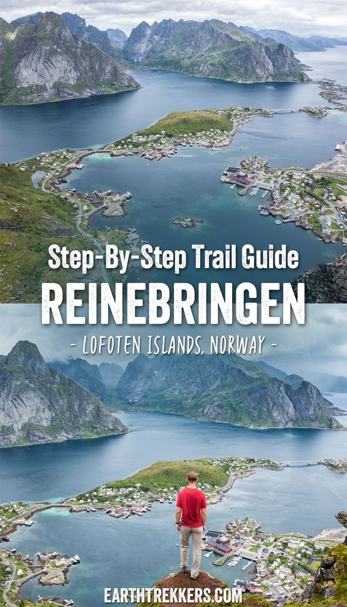 How to hike Reinebringen in the Lofoten Islands, Norway.