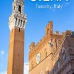 Best things to do in Siena, Italy: the cathedral, Piazza del Campo, and Torre del Mangia. Plus, the best day trips from Siena.