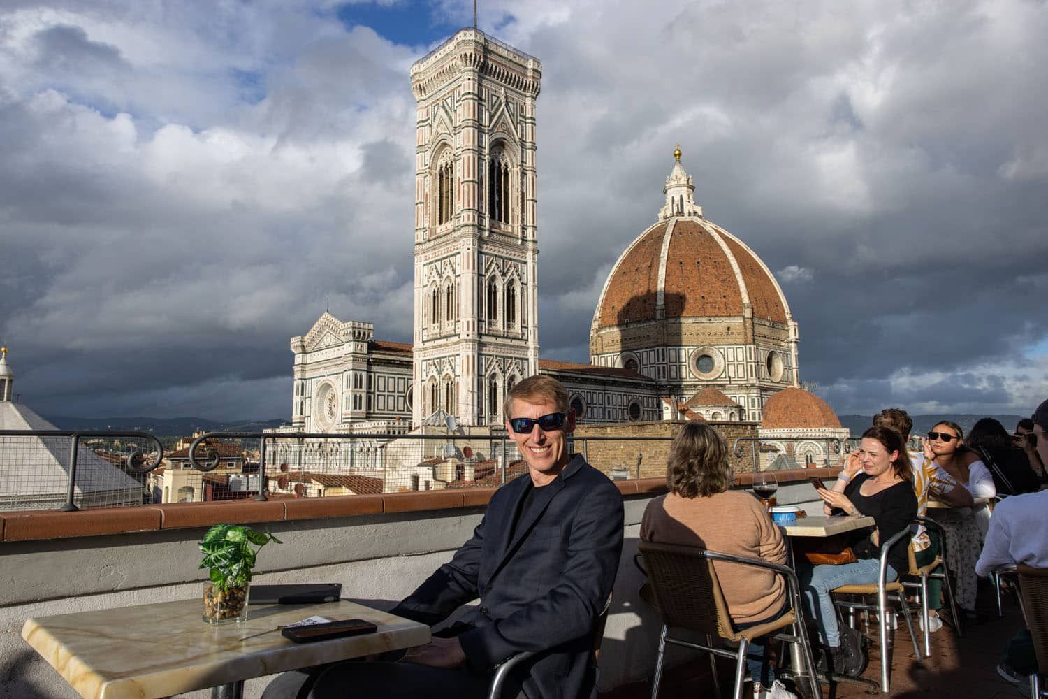 Tim at View on Art Florence Rooftop Bar