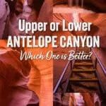 We visited both Upper and Lower Antelope Canyon in Page, Arizona. Here's the best one to visit.