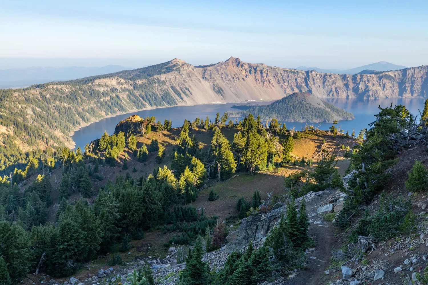 View from Garfield Peak Trail