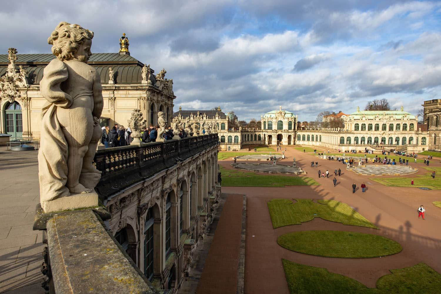 Dresden Zwinger Courtyard
