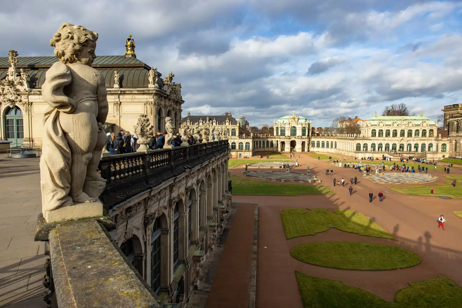 Dresden Zwinger Courtyard