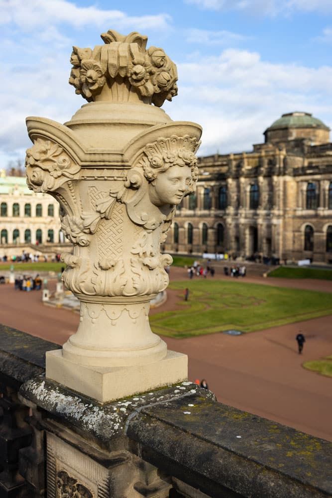 Dresden Zwinger Statue