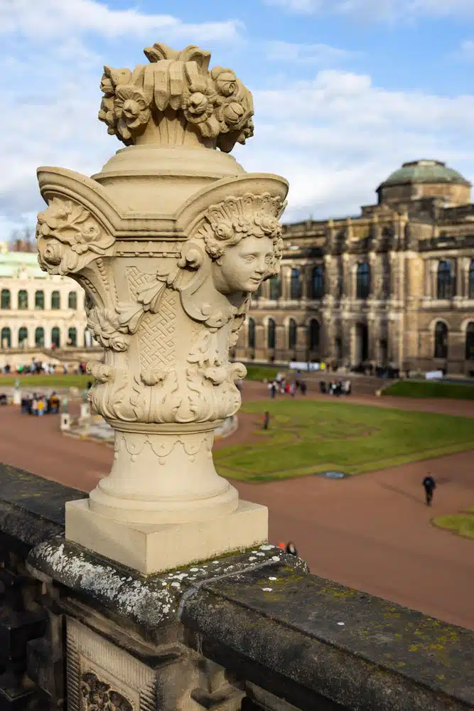 Dresden Zwinger Statue