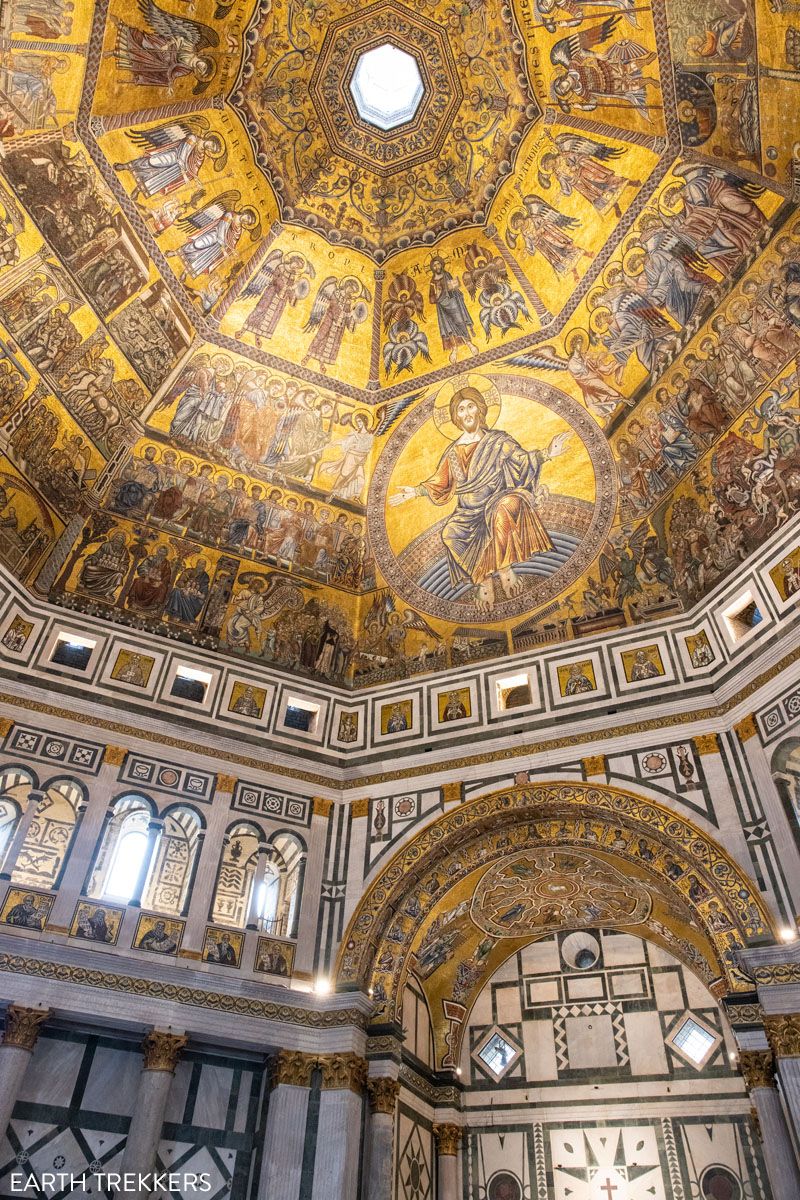 Florence Baptistery Mosaic Ceiling
