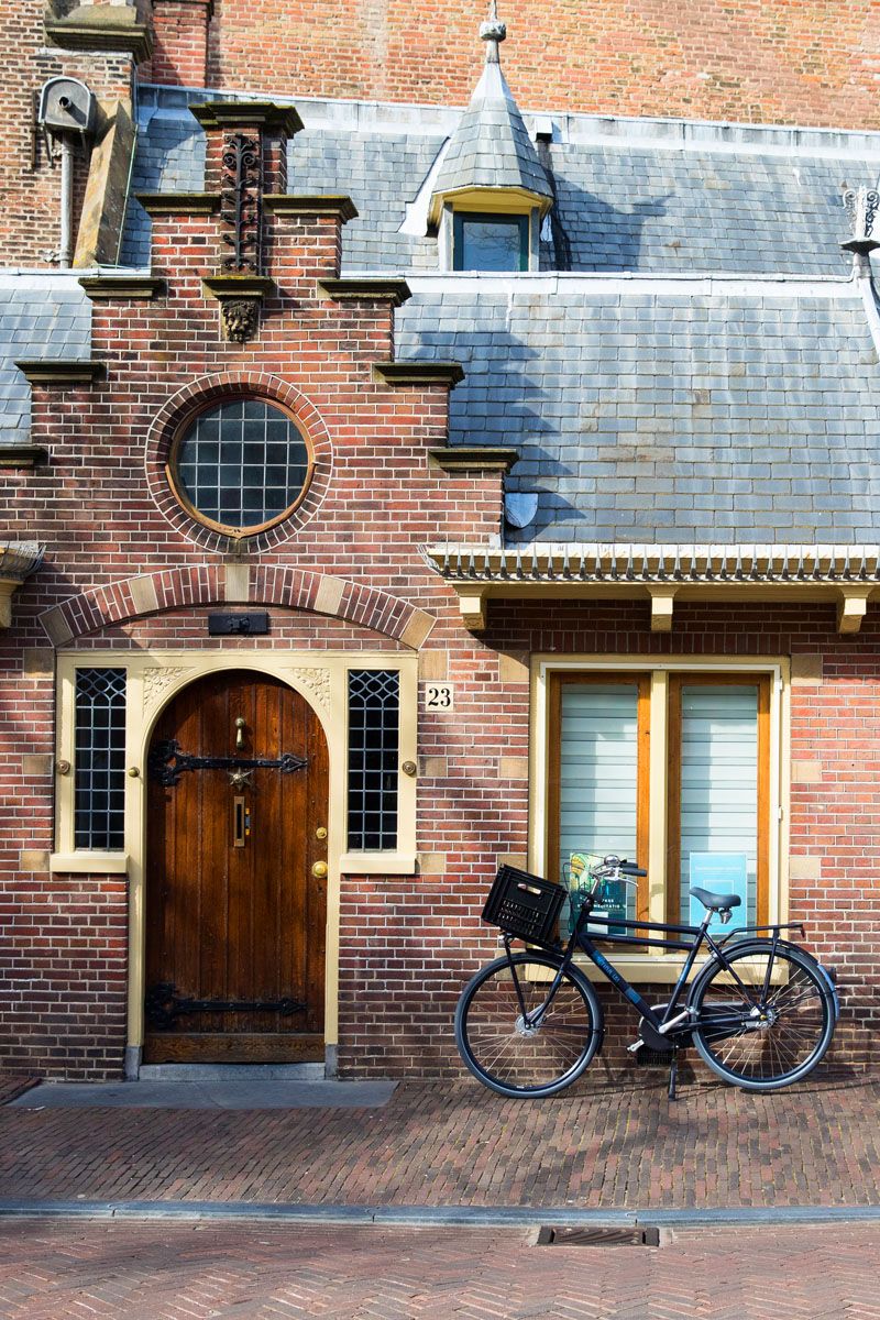 Haarlem Building and Bicycle