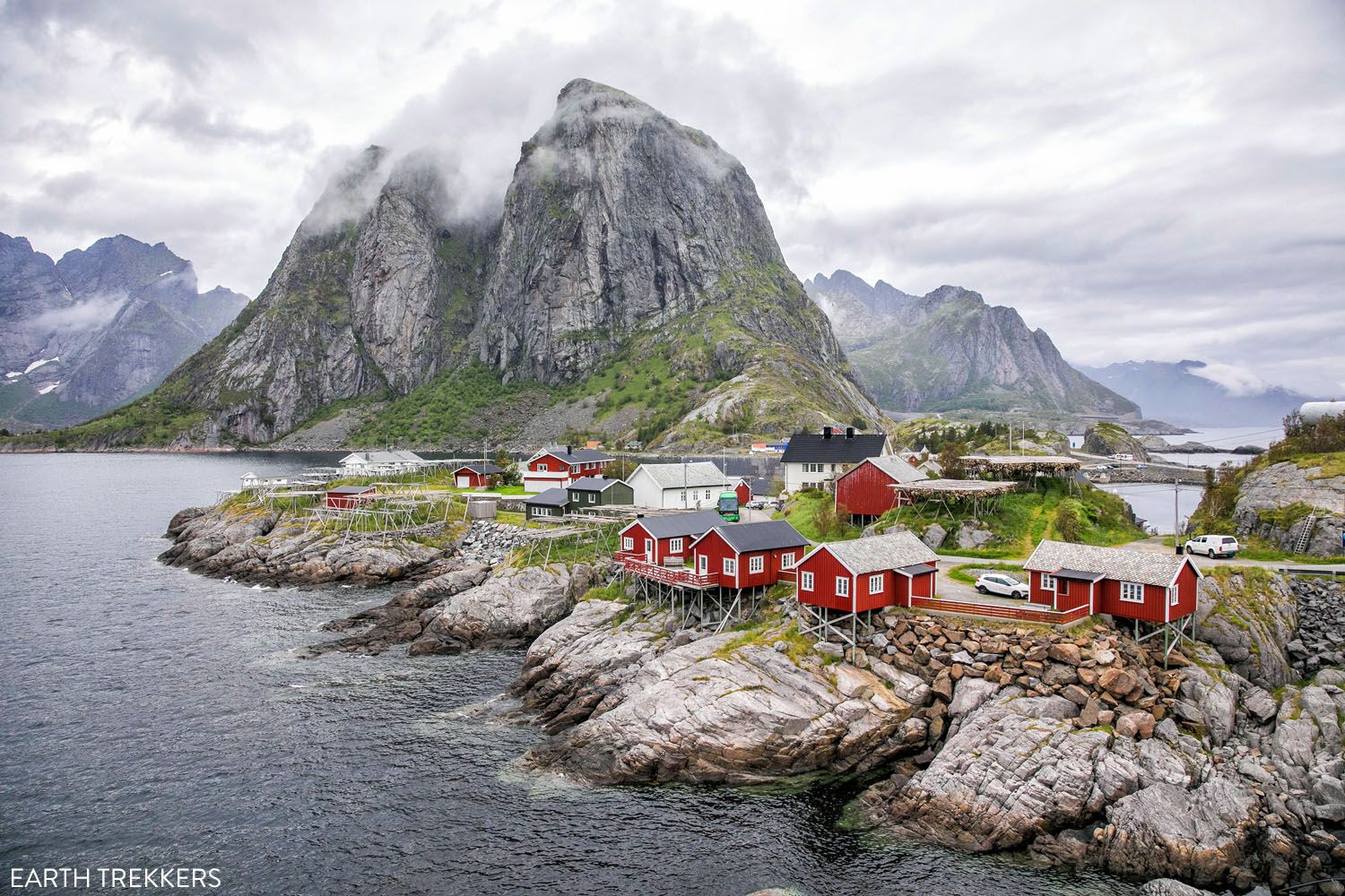 The iconic photo from the Hamnoy Viewpoint in the Lofoten Islands