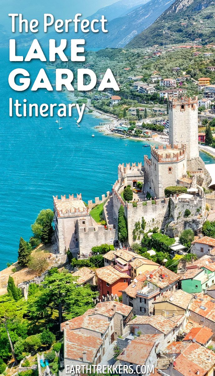How to plan the perfect itinerary for Lake Garda, Italy. Suggestions for 1, 2, 3, 4 or more days in Lake Garda, with photos and expert tips.