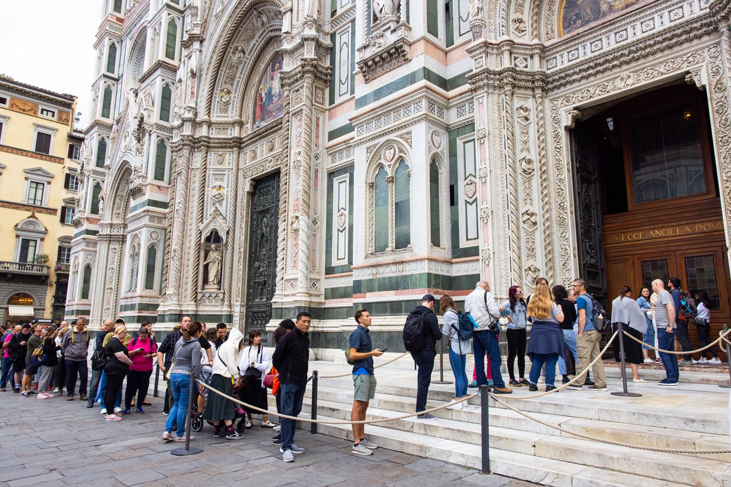 Line to Enter the Florence Cathedral