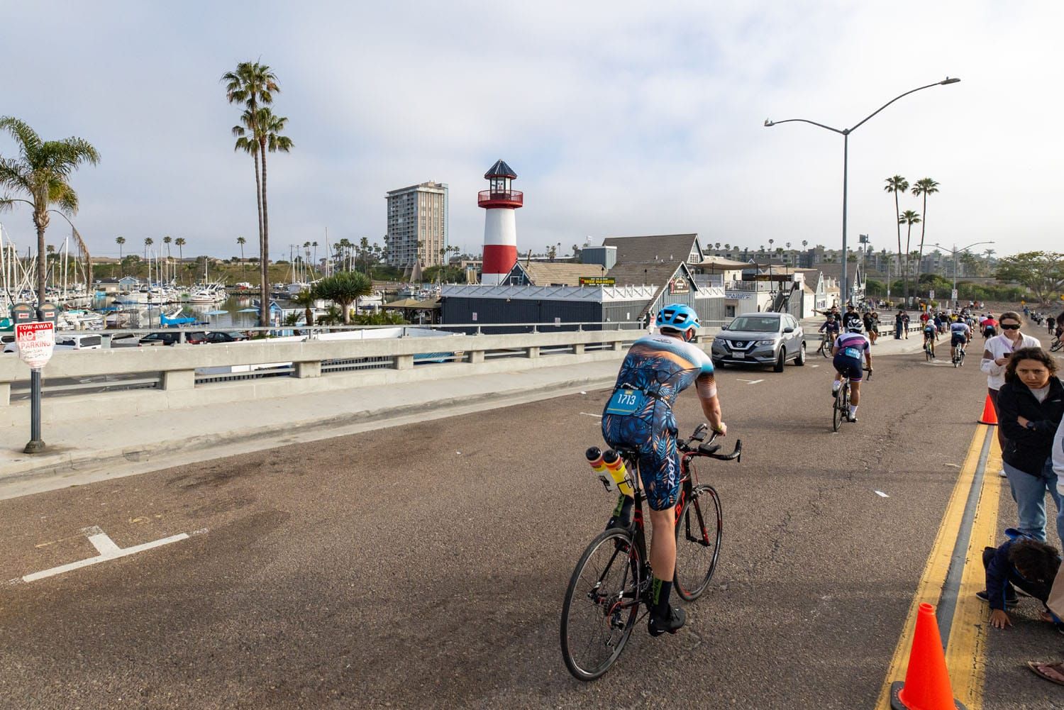 Start of the Bike Course