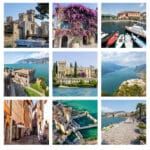 Best things to do in Lake Garda, Italy. Sirmione, Riva del Garda, Monte Baldo, Malcesine, Castello Scaligero, Isola San Biagio, and Limone sul Garda.