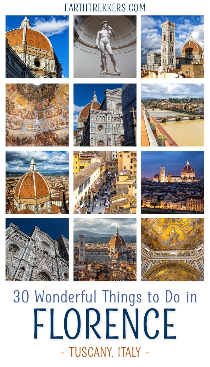 Best things to do in Florence: Duomo, Uffizi, Michelangelo's David, Palazzo Vecchio, Ponte Vecchio, Piazzale Michelangelo, top viewpoints and rooftop bars