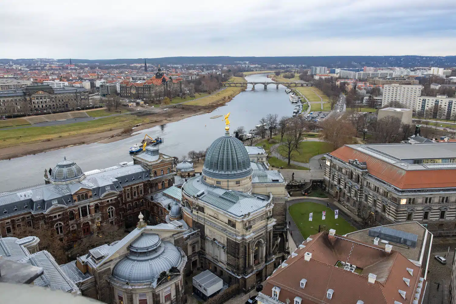 View from Frauenkirche Dresden