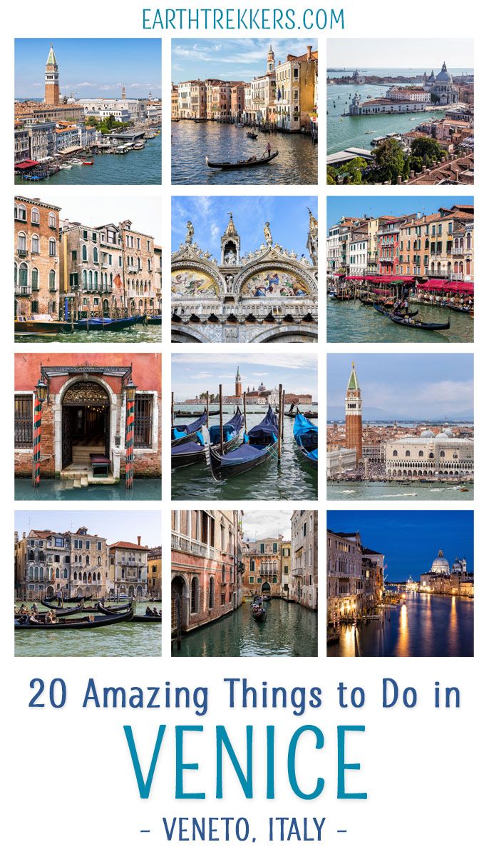 Best things to do in Venice, Italy. St. Mark's Basilica, Doge's Palace, gondola ride, Grand Canal, Rialto Bridge, Campanile, Murano, Burano, Lido, cichetti, photo spots, and more.