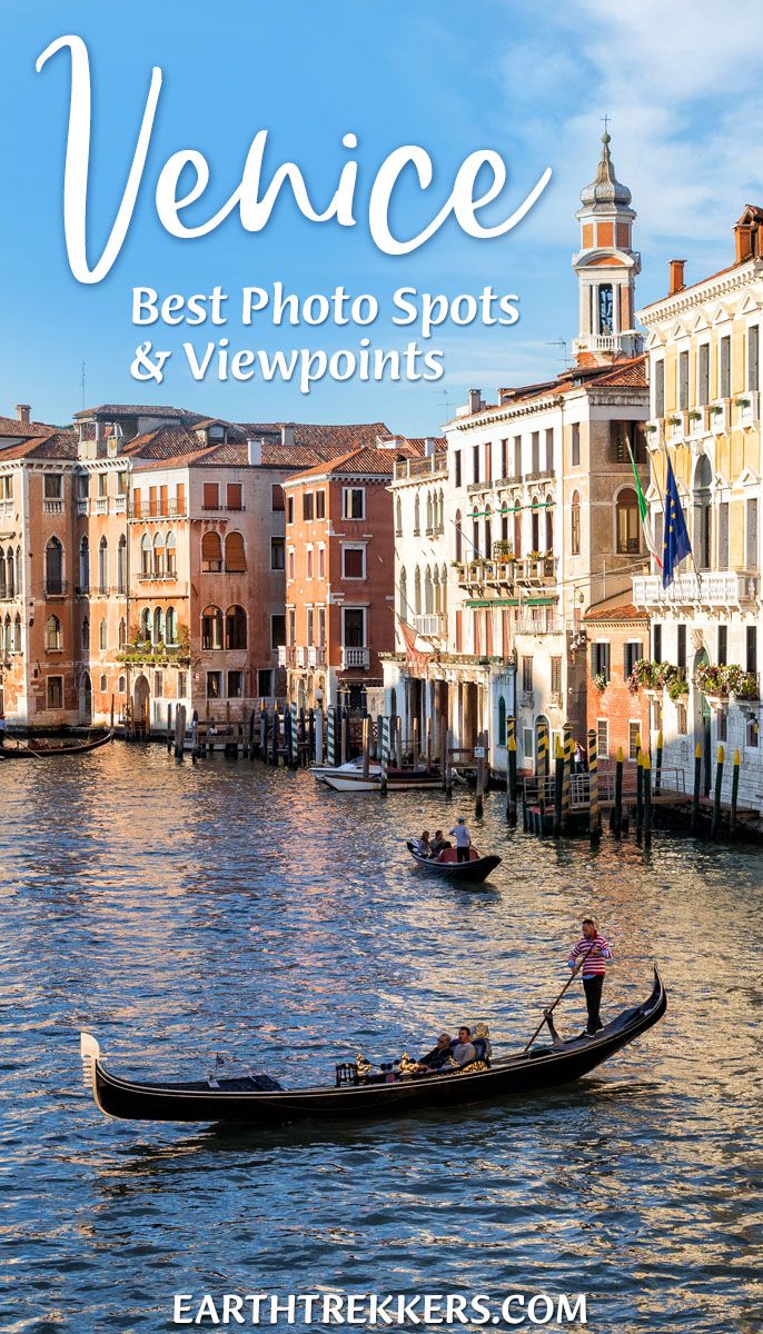 Best views of Venice, Italy. St. Marks Basilica, Campanile, the Rialto Bridge, Ponte dell'Accademia, vaporetto, Bridge of Sighs. Riva degli Schiavoni, and more.