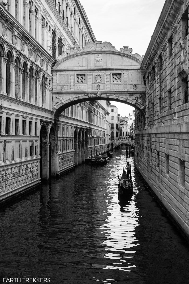 Bridge of Sighs Black and White