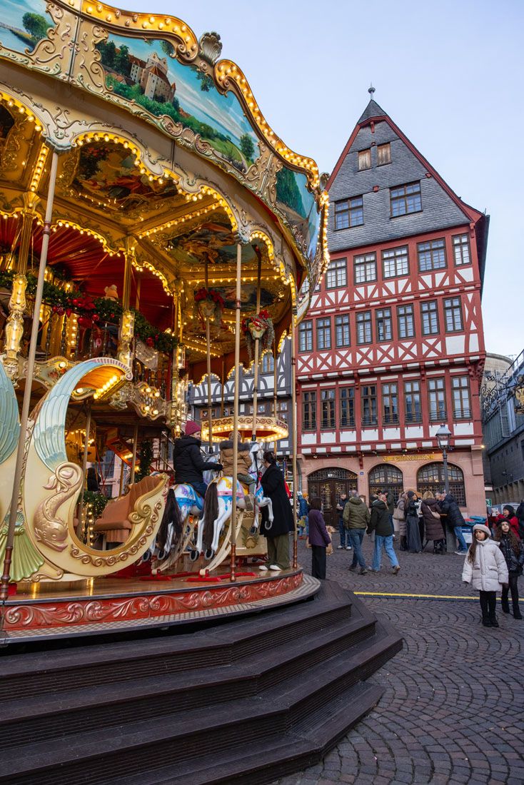 Frankfurt Christmas Market Carousel