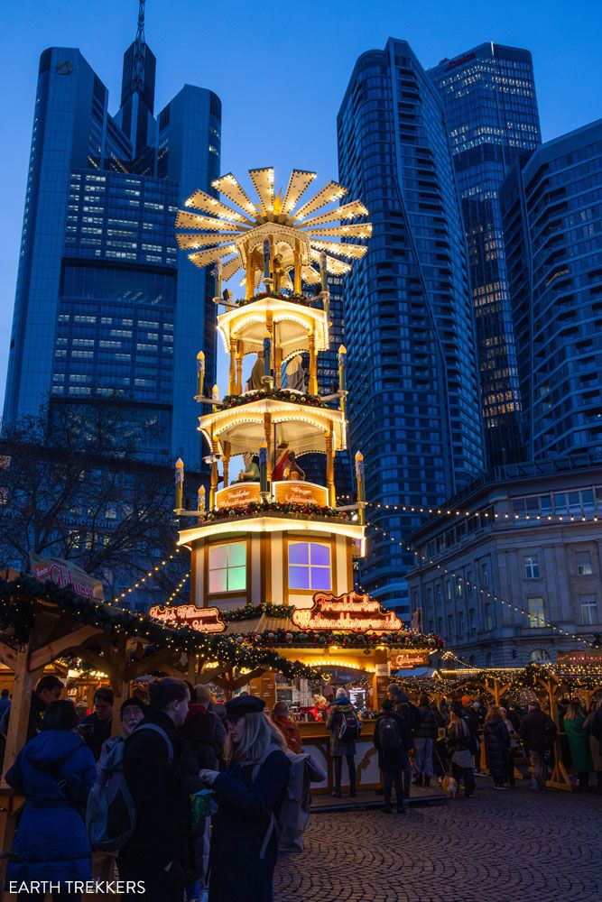 Frankfurt Christmas Market Pyramid