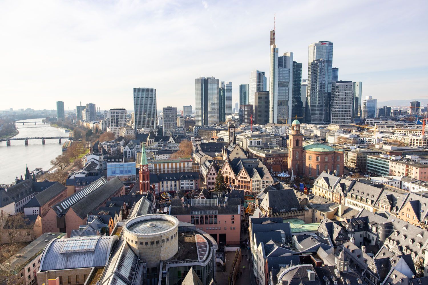 Frankfurt Germany Skyline