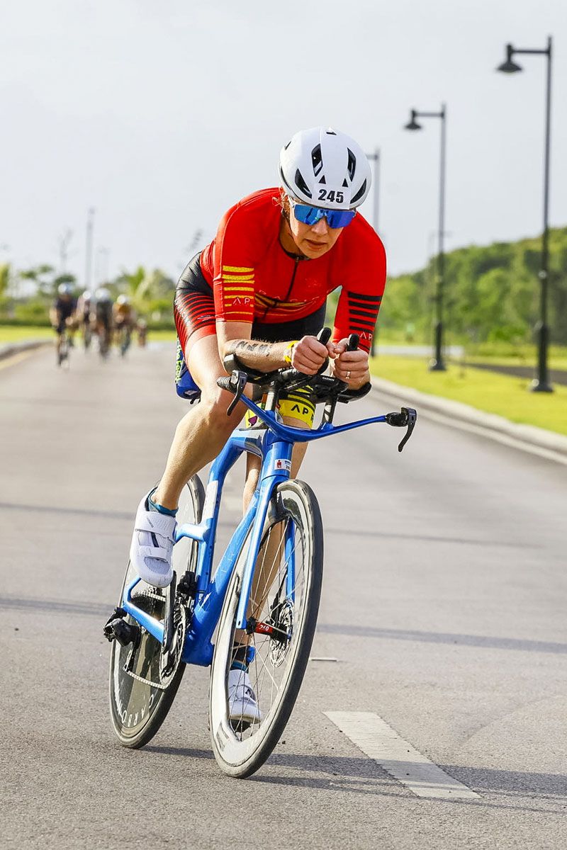 Julie Rivenbark Ironman Cap Cana