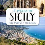 Two weeks in Sicily, Italy itinerary. Visit Palermo, Taormina, Cefalù, Mount Etna, the Etna wine region, Syracuse and Ortigia, the Valley of the Temples, Noto, Modica, Ragusa.