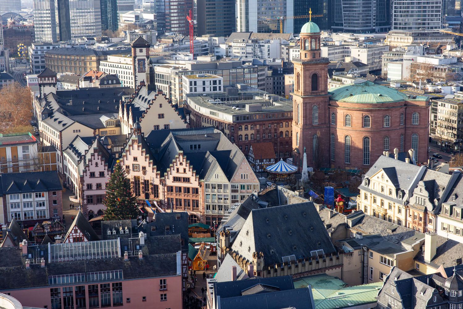 View from Frankfurt Cathedral
