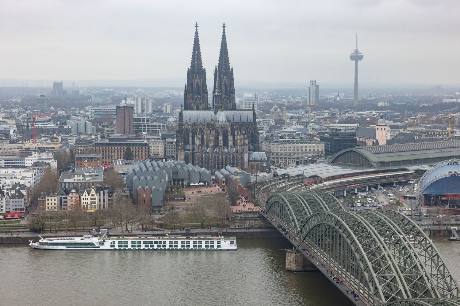 Aerial View of Cologne