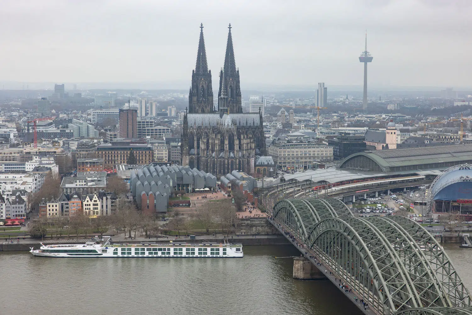 Aerial View of Cologne