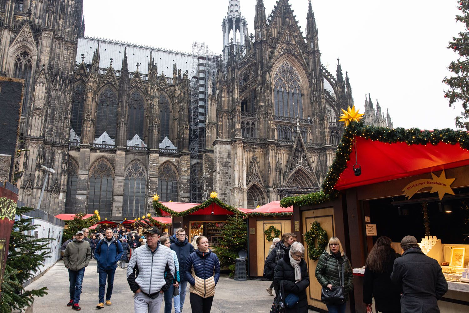 Cologne Christmas Market Daytime