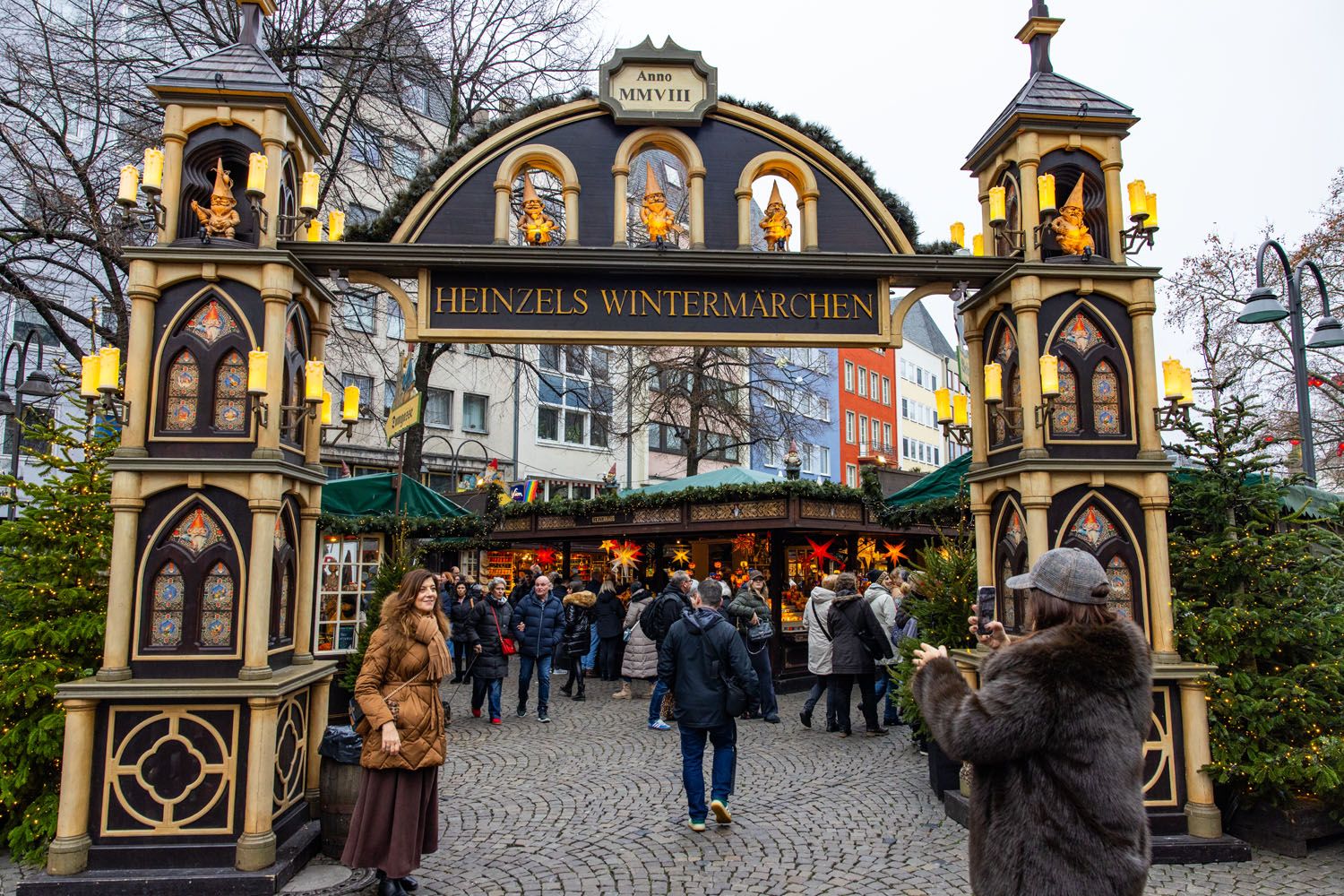 Cologne Christmas Market Gate