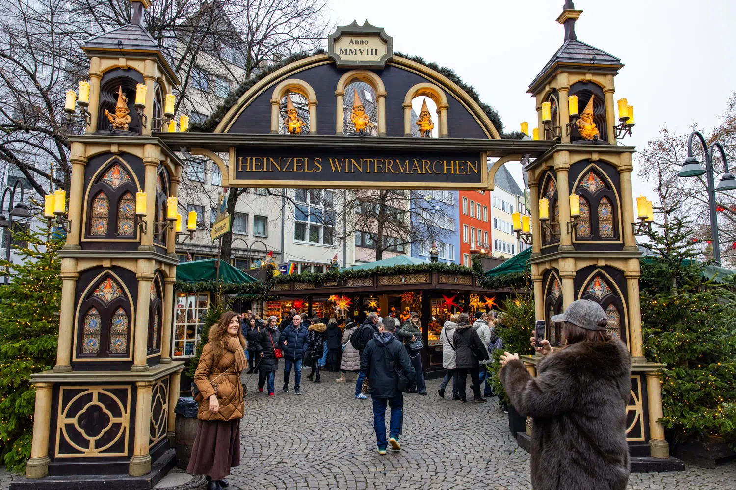Cologne Christmas Market Gate