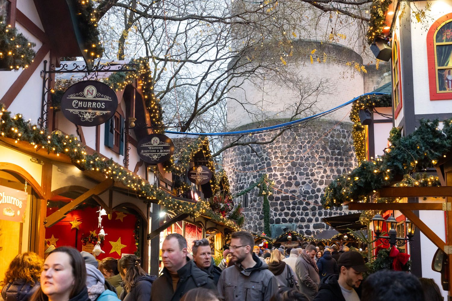 Cologne Christmas Market Hahnentor
