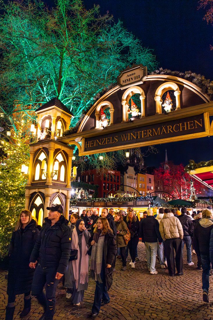 Cologne Christmas Market Lights