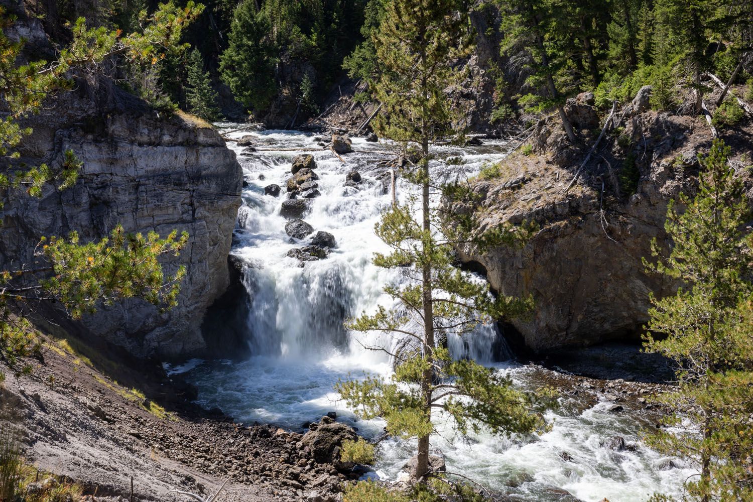 Firehole Falls