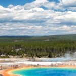 How to visit Grand Prismatic Spring Overlook and hike to Fairy Falls in Yellowstone National Park.