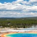 How to visit Grand Prismatic Spring Overlook and hike to Fairy Falls in Yellowstone National Park.