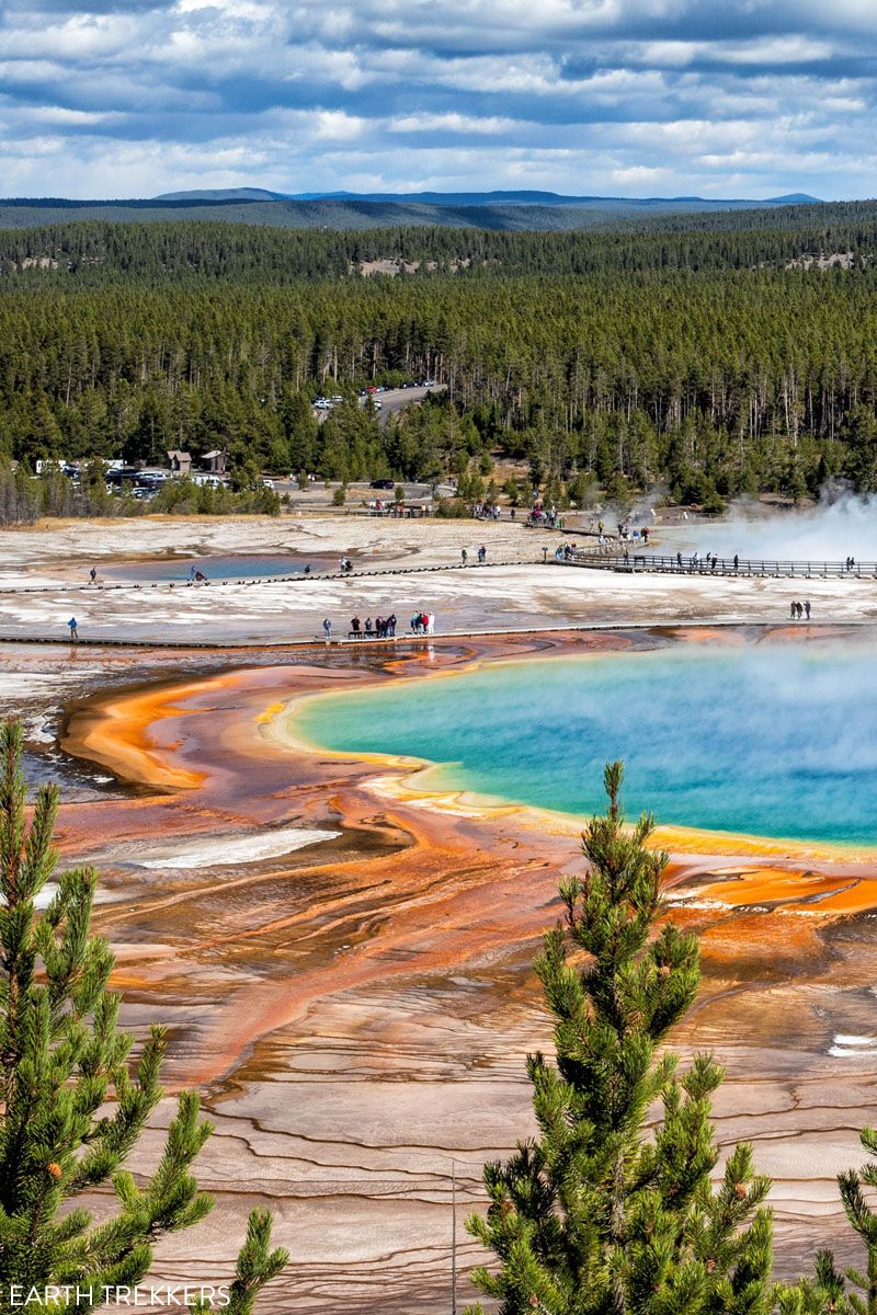 Grand Prismatic Spring Photo