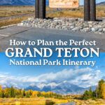 Plan the perfect Grand Teton National Park itinerary. Jenny Lake, Inspiration Point, Cascade Canyon, Oxbow Bend, Mormon Row, Delta Lake, Rockefeller Preserve, and more.